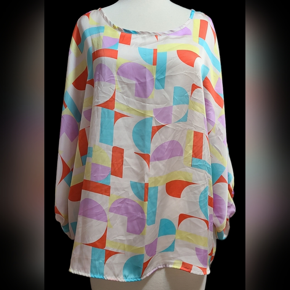 Hailey & Co. Size 1X white top